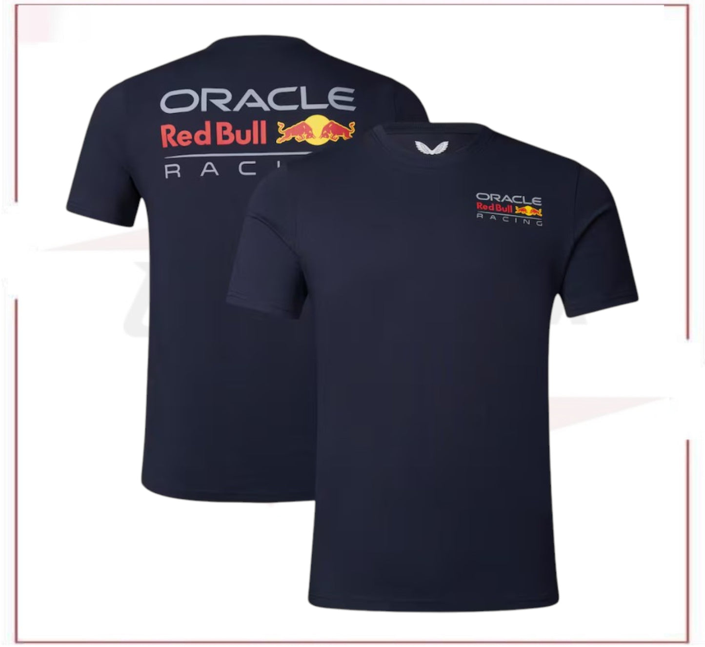 Red Bull Racing Large Logo T-Shirt - Navy