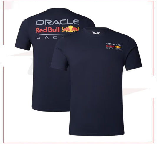 Red Bull Racing Large Logo T-Shirt - Navy