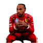 New 2025 Lewis Hamilton Scuderia Ferrari HP F1 Team Racing Suit