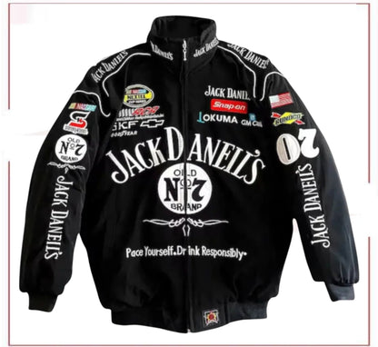 Jack Daniel's Vintage Racing Jacket F1 Bomber Jacket