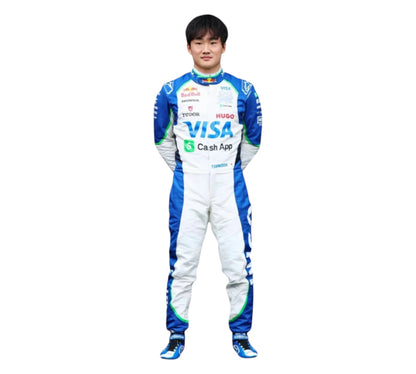2025 Yuki Tsunoda Alphatauri Race Suit