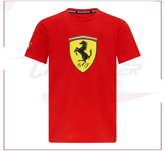 Scuderia Ferrari F1  Race Shield T Shirts