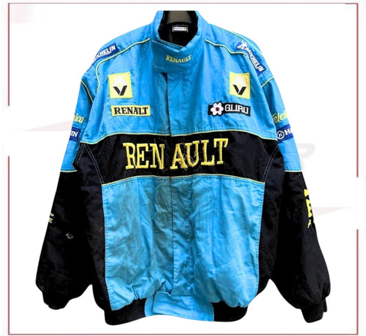 Renault F1 Elf Michelin 90s Vintage Racing Jacket