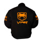 Viper Fangs Racing Jacket Vintage Black
