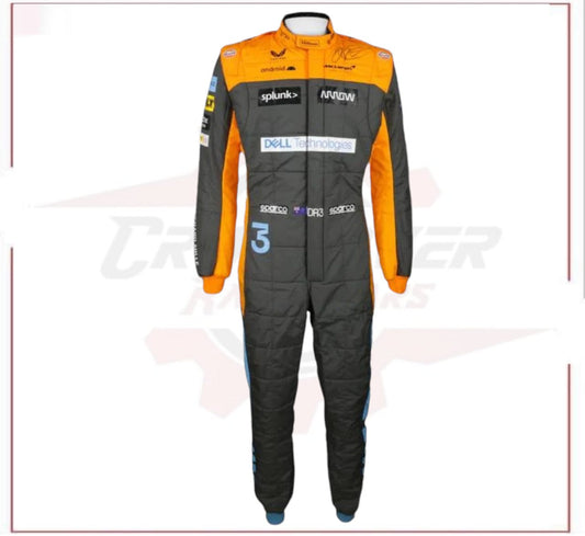 2022 Daniel Ricciardo McLaren Replica F1 Race Suit