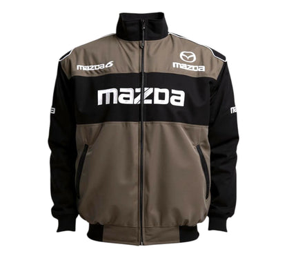 Mazda 6 Vintage Racing Jacket Black, Dark Gray