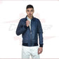 Bomber Napoli - Men’s Bomber Jacket in genuine leather CROSSOVER RACEWEARS