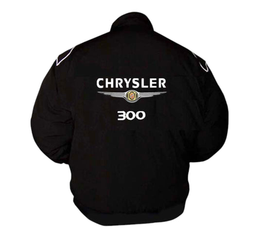 Chrysler Mopar 300 Racing Vintage Jacket Black