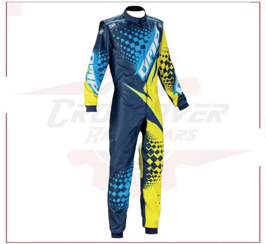 KS-2R Kart Suit - OMP Racing Sublimation Printed Suit