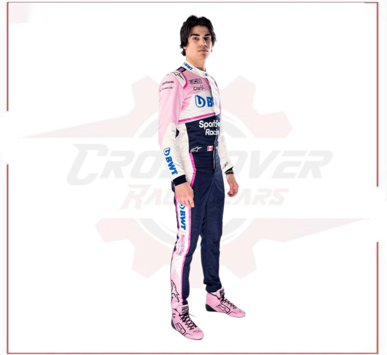 Lance Stroll Racing Point, 2019 Race Suit BWT CROSSOVER RACEWEARS