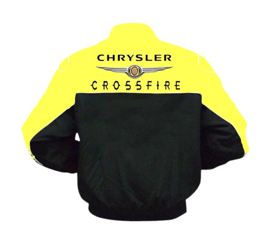 Chrysler Crossfire Racing Jacket Yellow and Black