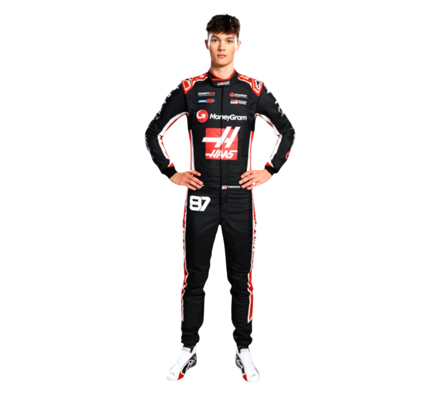 2025 Ollie Bearman Haas F1 Team Race Suit