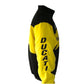 Ducati Motorcycle Jacket Coat Black & Yellow