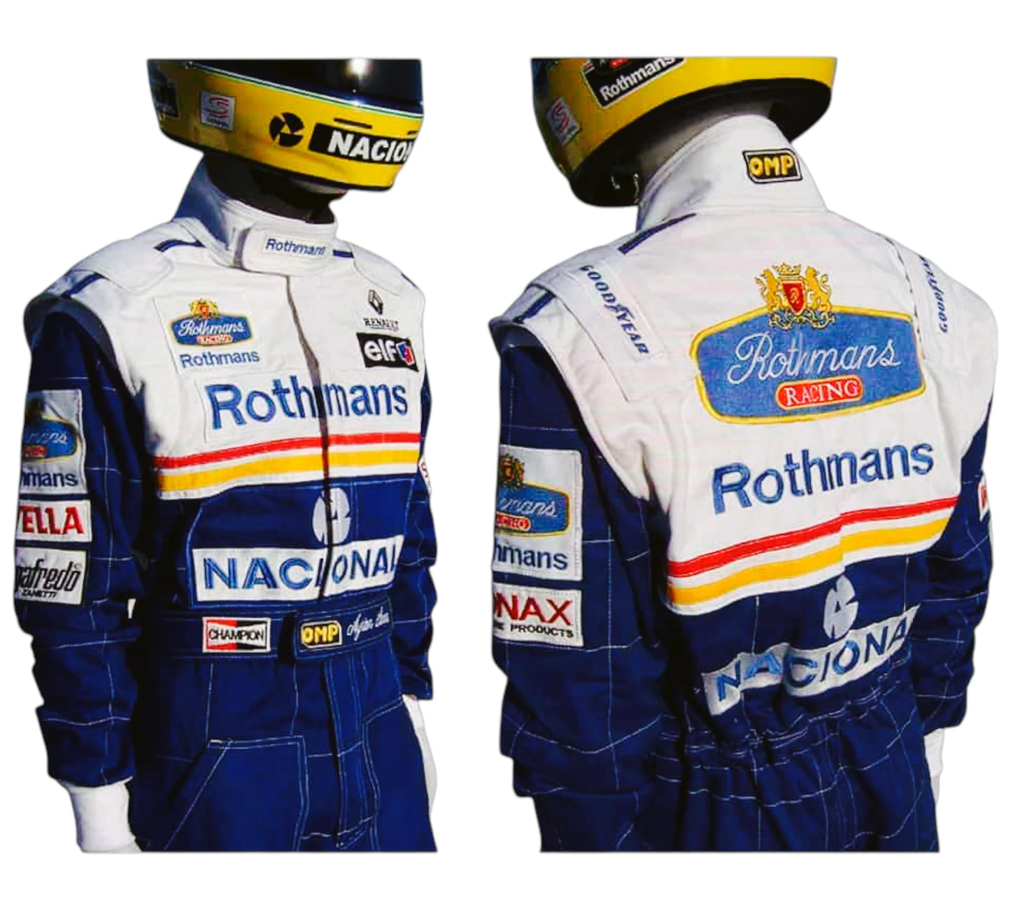 Ayrton Senna Rothmans 1994 Racing Suit Team Williams F1 Rothmans