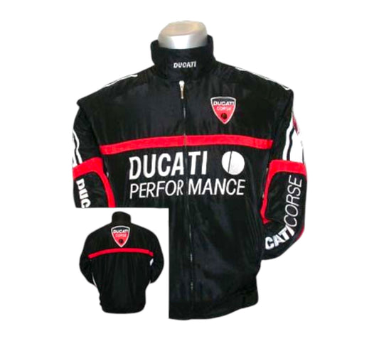 Ducati Performance Jacket Black with Red