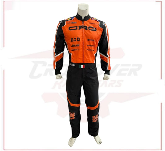New 2022 CRG Go Kart Overall Sublimation Printed Racing Suit