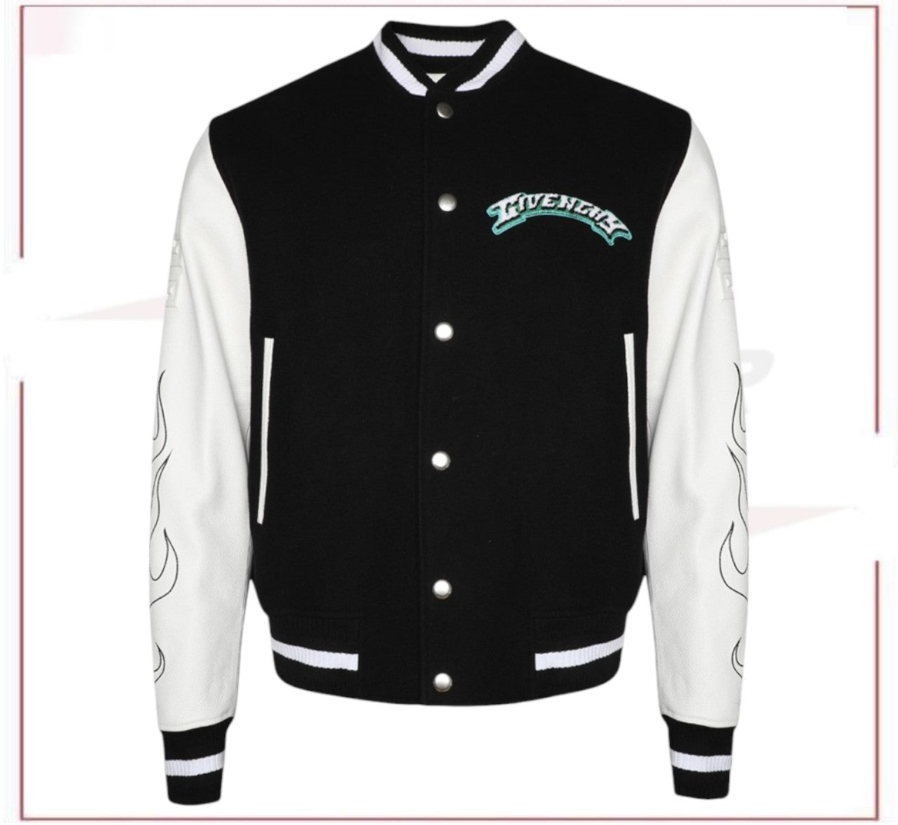Givenchy Varsity Jacket Black And White