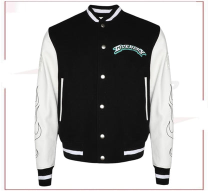 Givenchy Varsity Jacket Black And White