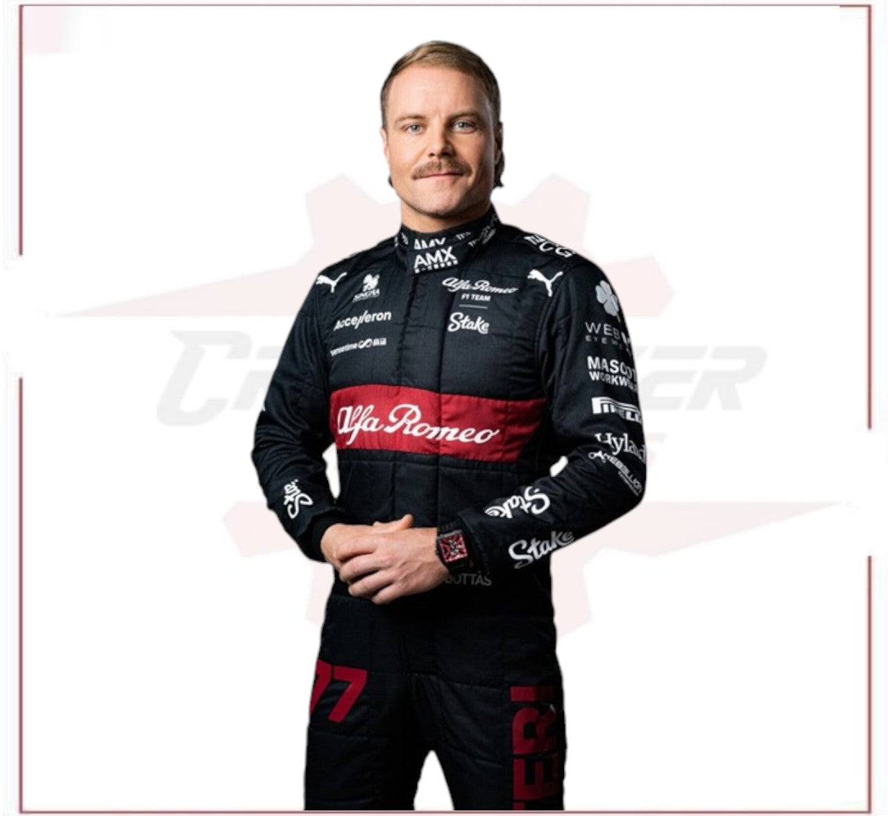 New 2023 Valtteri Bottas F1 Team Alfa Romeo Replica Race Suit