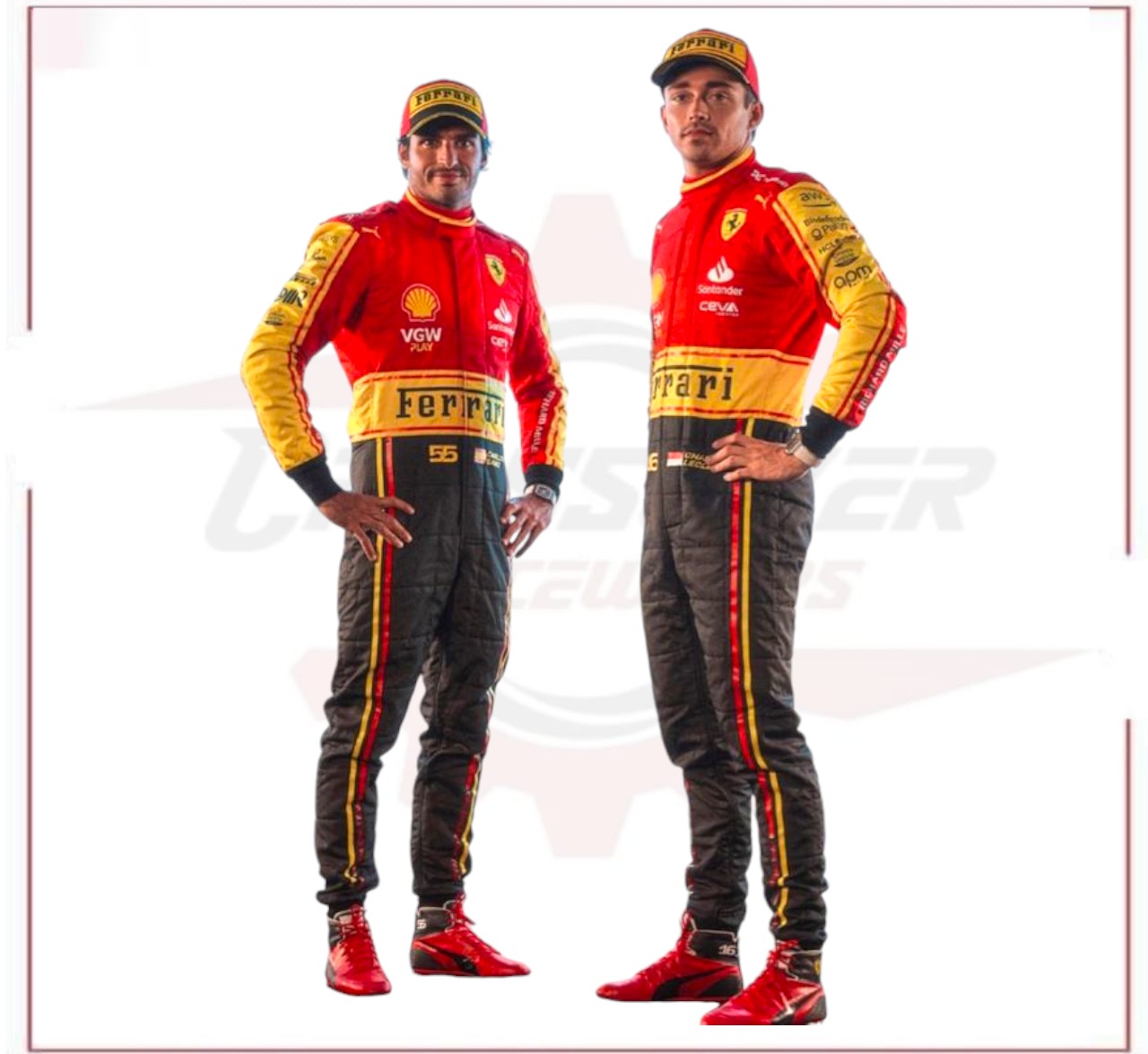 2023 Scuderia Ferrari F1 Race Suit Monza GP Special Edition - CROSSOVER RACEWEARS 