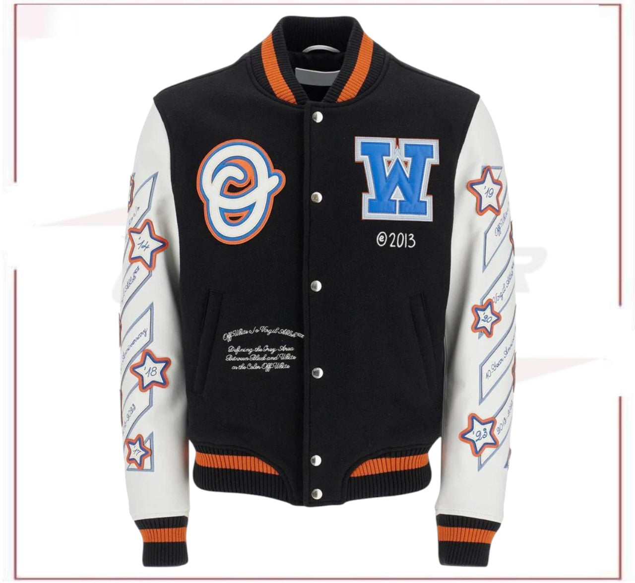 Off-White bomber varsity wizard