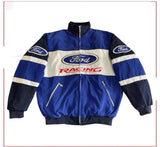 Vintage Ford F1 Racing Sublimation Bomber Jacket
