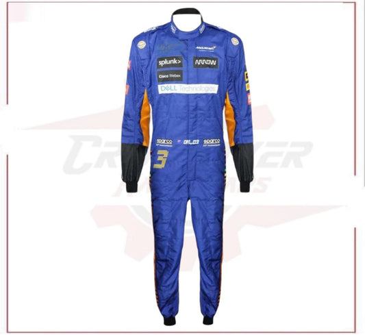 2021 Daniel Ricciardo Mclaren F1 Race Suit