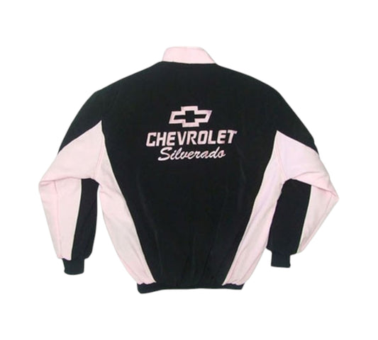 Chevrolet Silverado Jacket Black & Pink