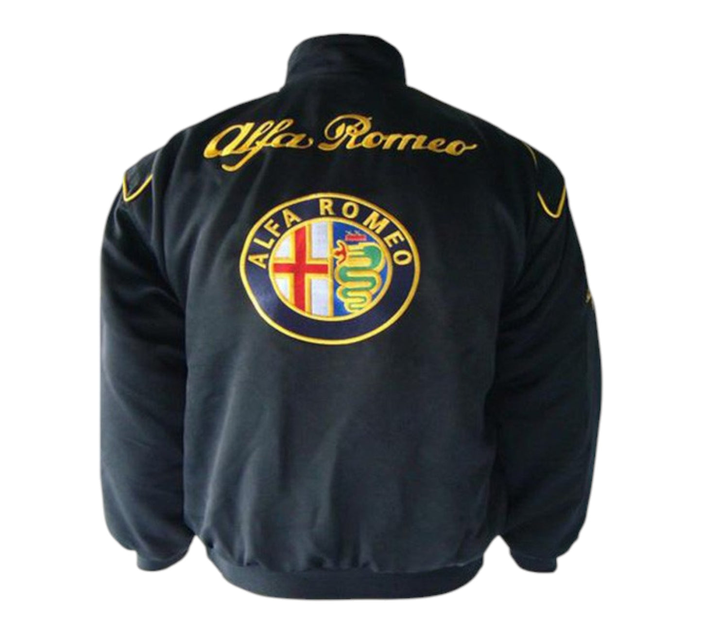 Alfa Romeo F1 Vintage Jacket Black