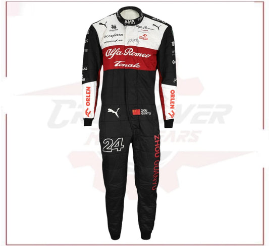 2022 Zhou Guanyu Alfa Romeo F1 Team Race Suit