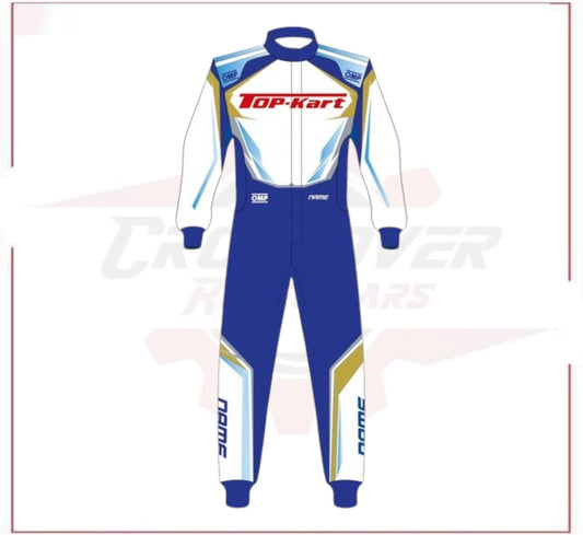 Top kart OMP Race Suit overall driver CROSSOVER RACEWEARS