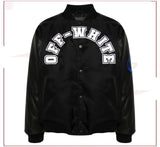 Off-White Baseball Over varsity jacket