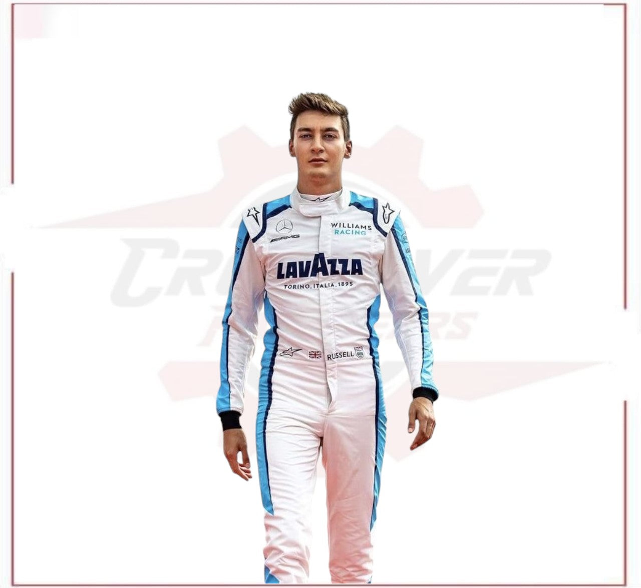 2020 George Russell Williams F1 Racing Race Suit CROSSOVER RACEWEARS