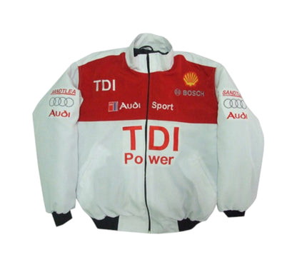F1 Vintage Audi TDI Power Racing Jacket