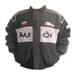 Audi Sport Racing Vintage Jacket Black and Light Gray