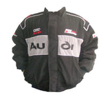 Audi Sport Racing Vintage Jacket Black and Light Gray