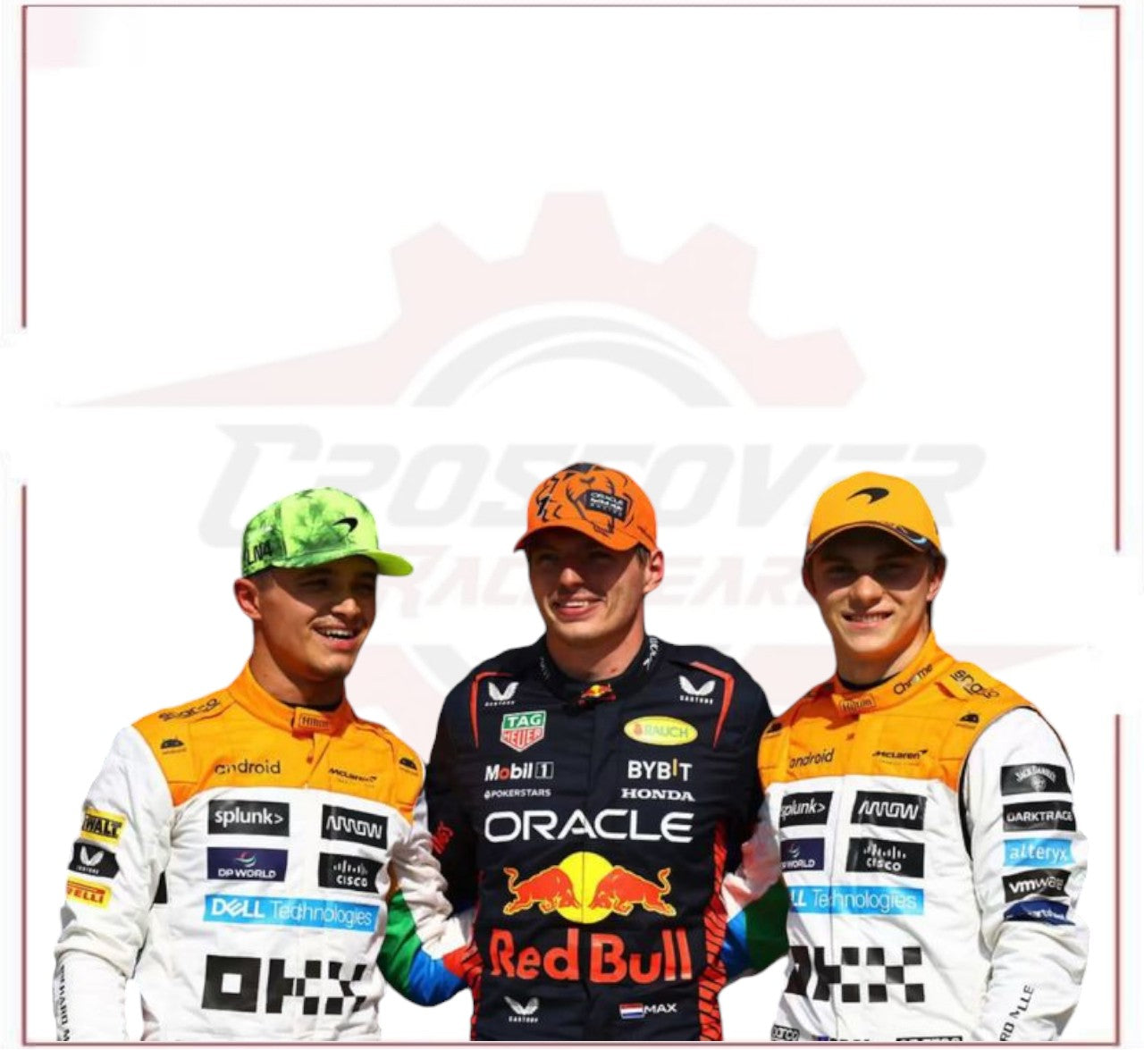 NEW MCLAREN SILVERSTONE OSCAR PIASTRI 2023 F1 TEAM RACE SUIT CROSSOVER RACEWEARS