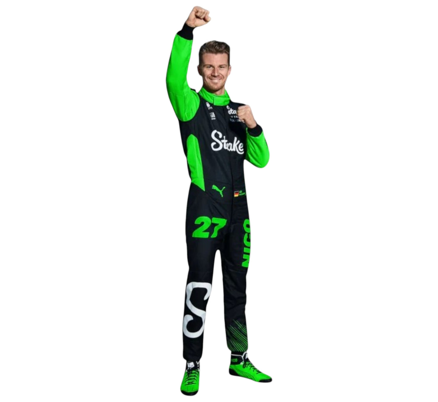 New 2025 KICK Sauber Nico Hulkenberg F1 Race Suit