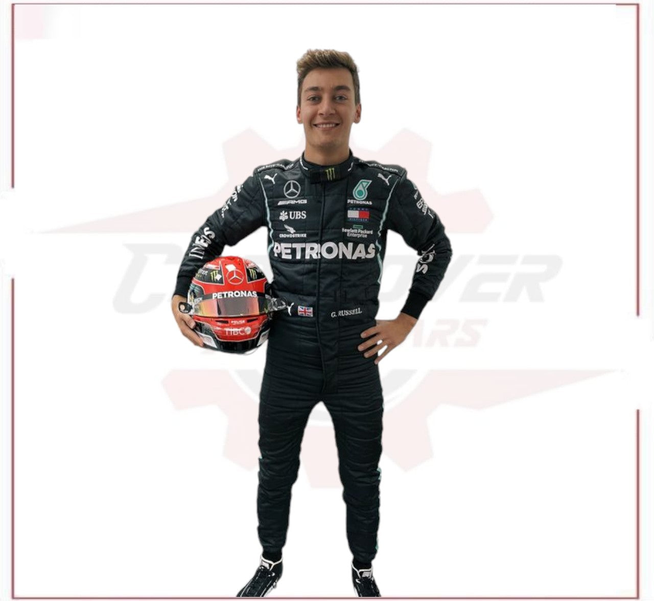 2021 George Russell PETRONAS F1 Race Suit CROSSOVER RACEWEARS
