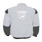Viper Fangs Racing Jacket Light Gray and Dark Gray