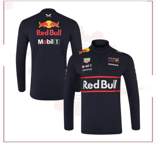 F1 Red Bull Racing 2025 Team 1/4 Zip Midlayer