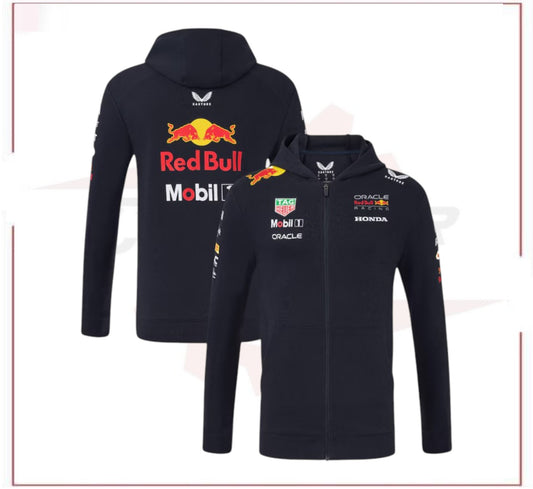 New F1 Red Bull Racing 2025 Team Full Zip Hoodies