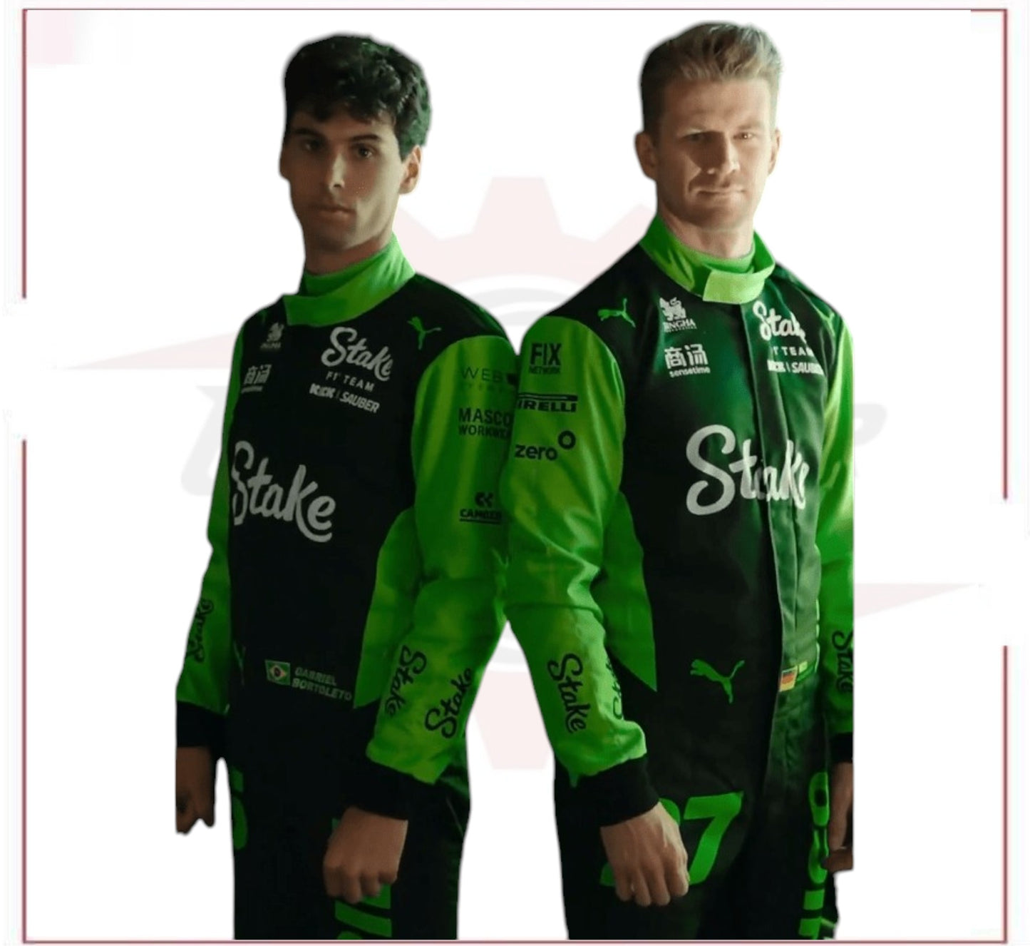 New 2025 KICK Sauber Nico Hulkenberg F1 Race Suit