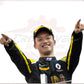 New 2020 Zhou Guanyu Renault F2 Race Suit