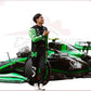 New 2024 Zhou Guanyu Stake F1 Team Kick Sauber Replica Racing Suit