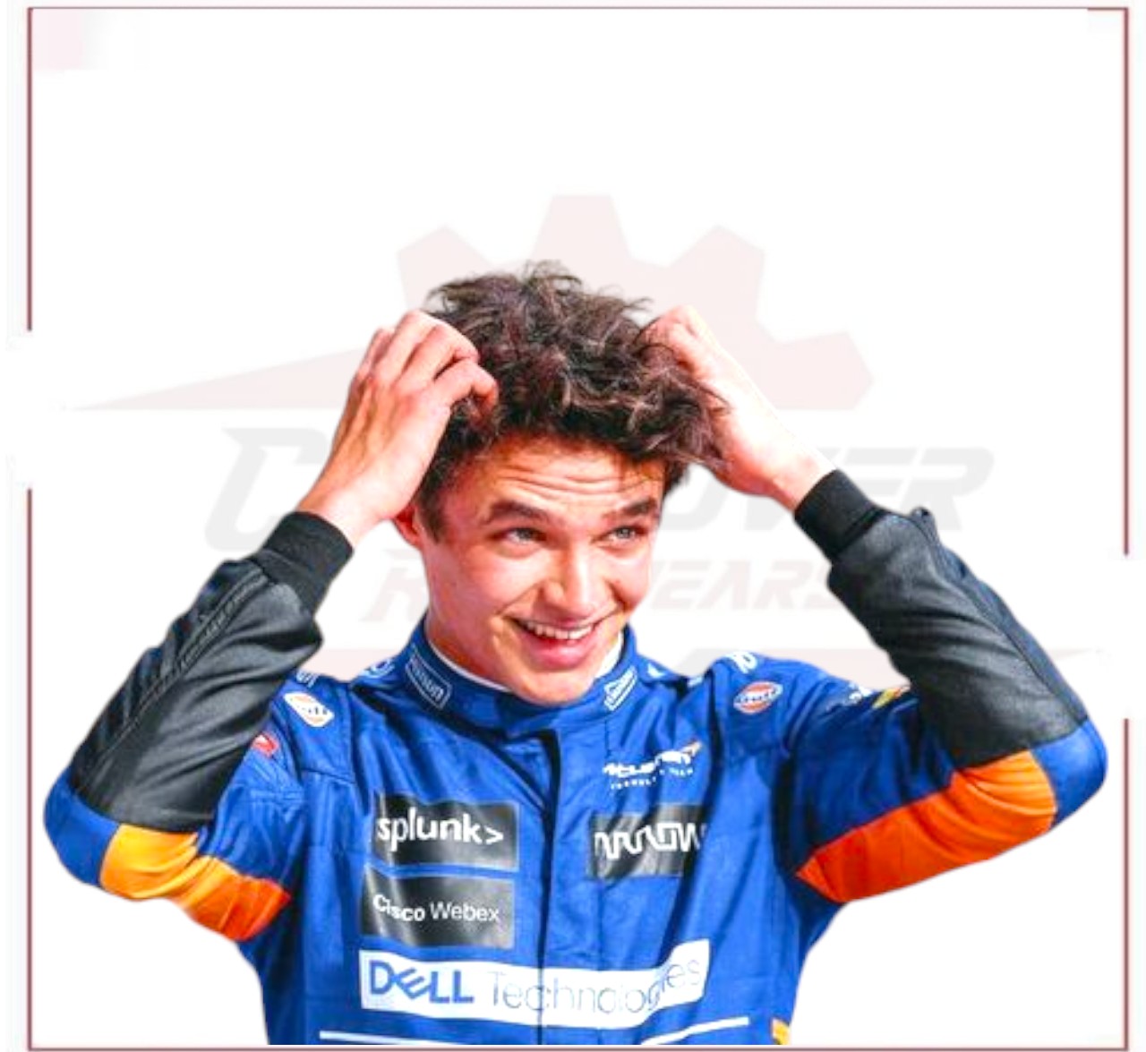 2021 Lando Norris McLaren F1 Racing Suit CROSSOVER RACEWEARS