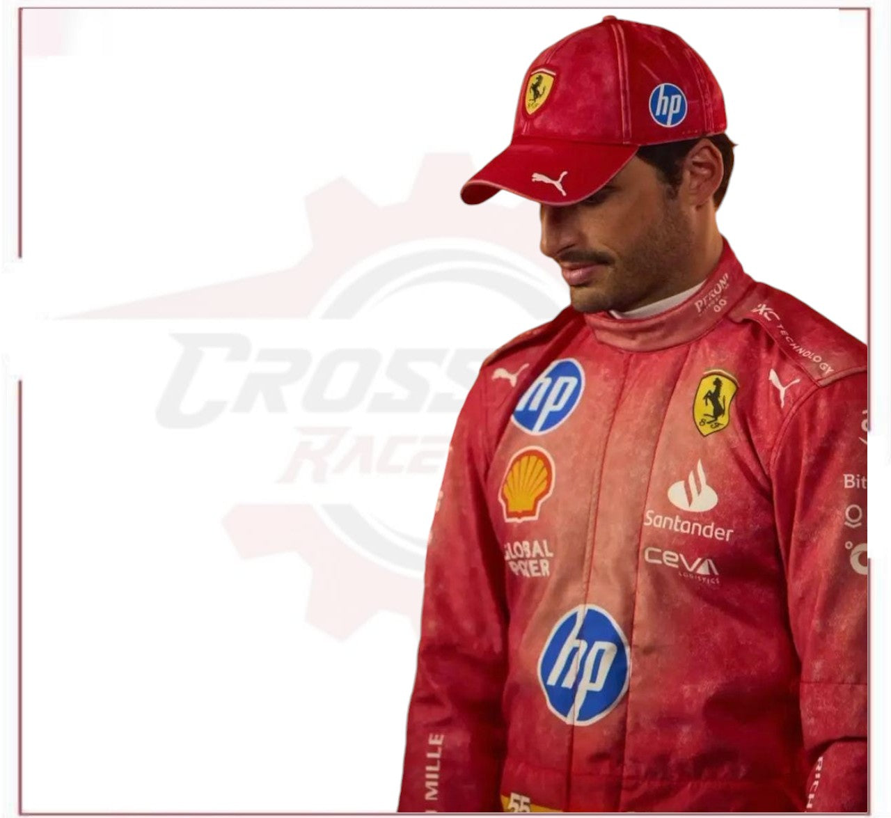 2024 Carlos Sainz Scuderia Ferrari Las Vegas GP F1 Race Suit