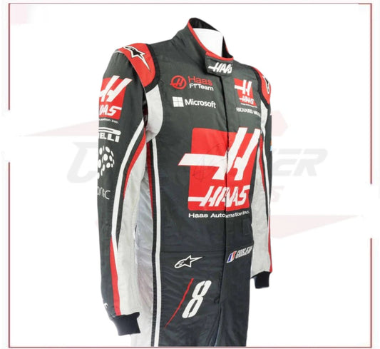 Romain Grosjean 2020 Race Used F1 Race Suit - Austrian GP