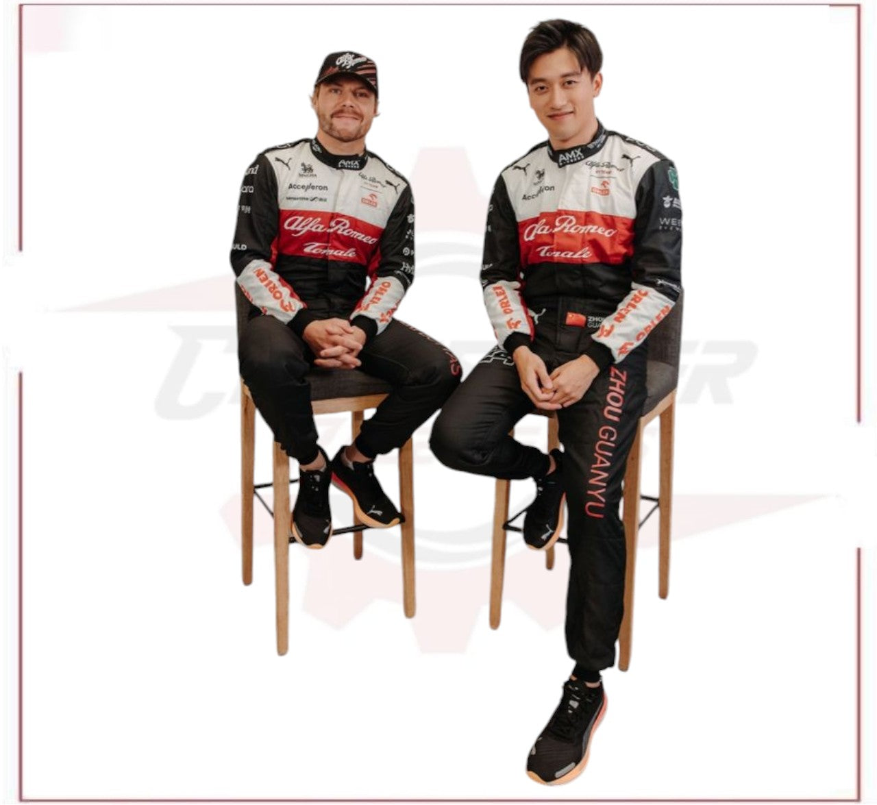 New 2022 Valtteri Bottas Alfa Romeo F1 Race Suit -  Miami GP