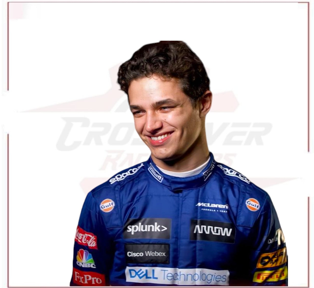 2021 Lando Norris McLaren F1 Racing Suit CROSSOVER RACEWEARS
